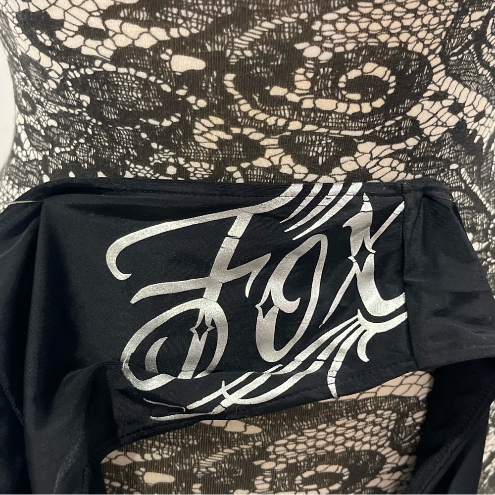Y2K fox swim bottoms